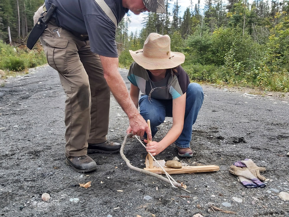Thumbnail: 20 August 2023' Practical Primitive Fire Starting 9am-4/5pm