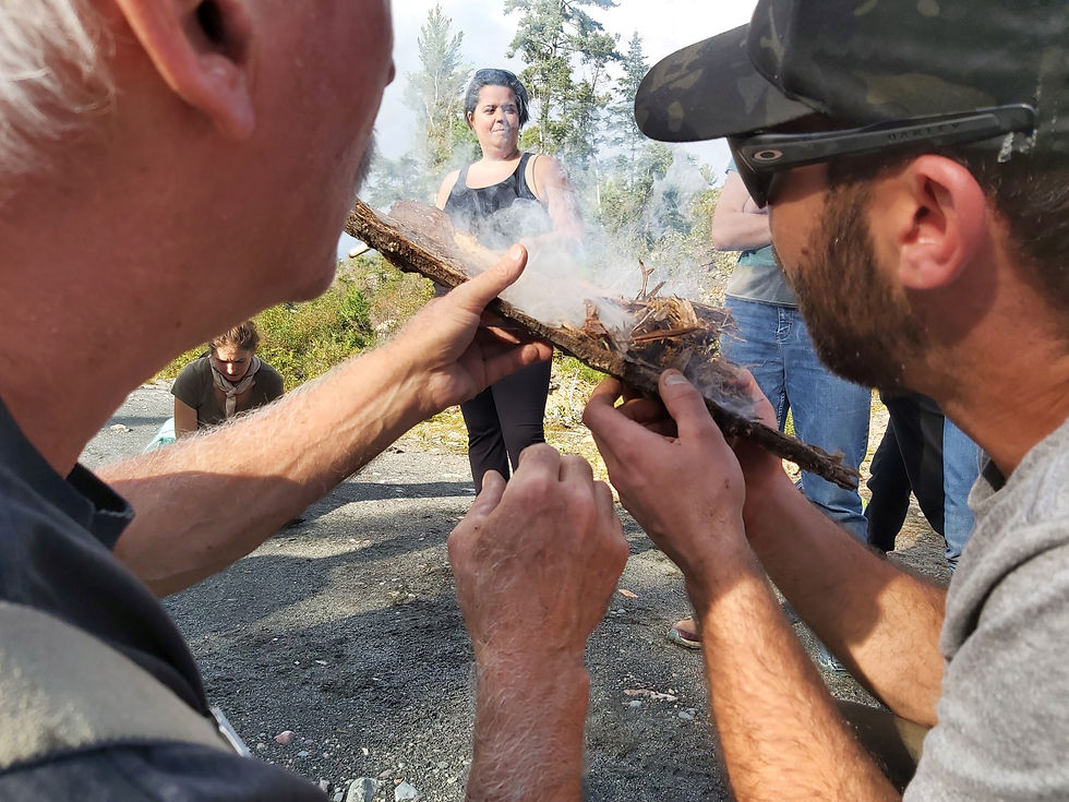 Thumbnail: 20 August 2023' Practical Primitive Fire Starting 9am-4/5pm