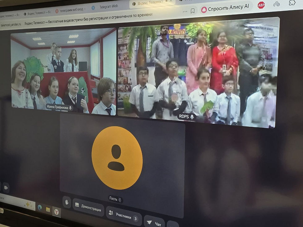 A Global Learning Experience: RDPS Students Excel in Virtual Puppet Show with Russia