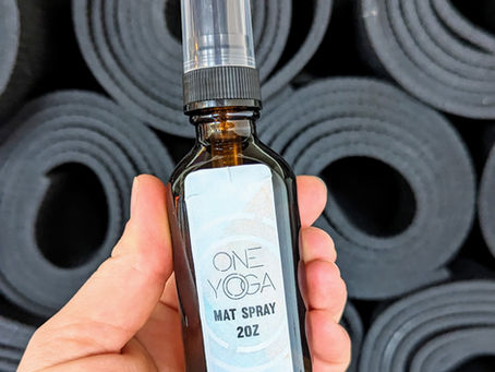 On Sale Now: One Yoga Mat Spray!