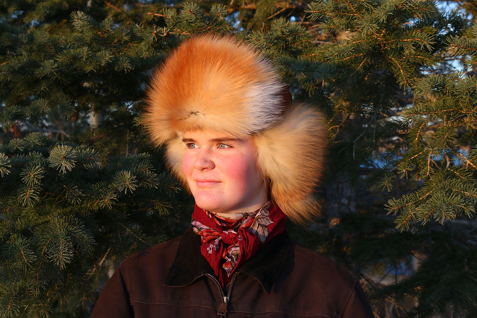 Thumbnail: Russian Trooper Fox Fur Hat