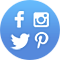 Social Media Icons by POWr || WIX App Market