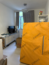 客廳搬屋雜亂 | 大型傢俬待歸位 | 荃灣荃威花園 | Space Up