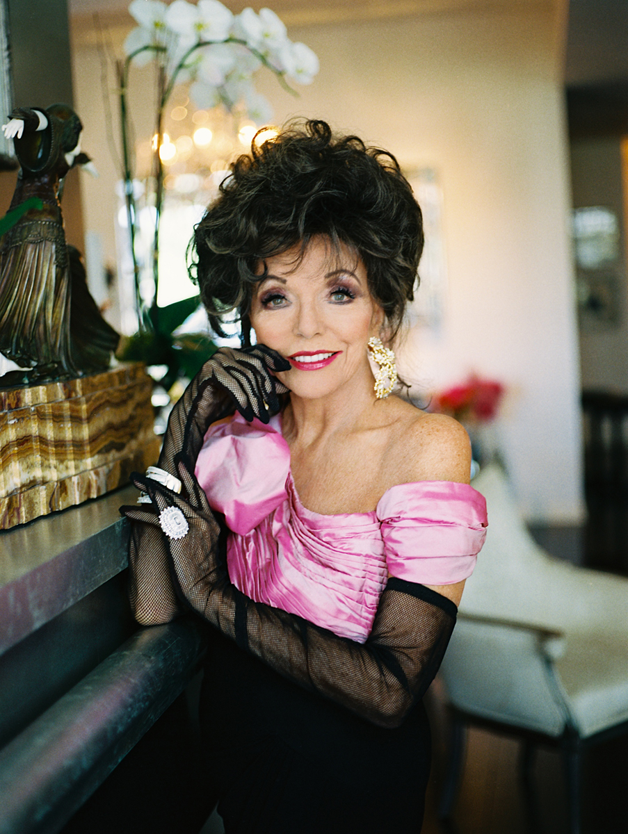 The ever youthful Dame Joan Collins