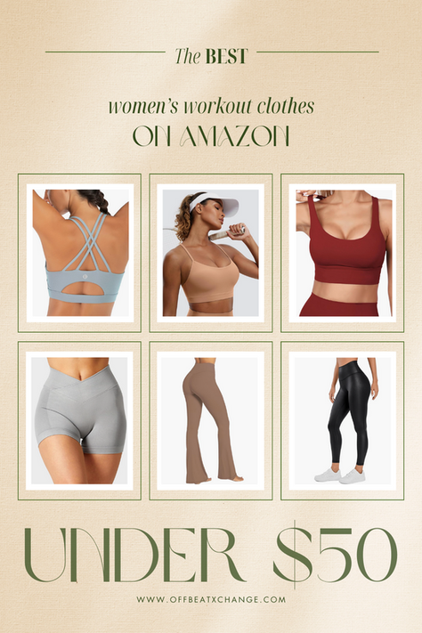 The Best Women's Workout Clothes on Amazon