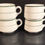 Thumbnail: Set of Four 1950's stoneware Cafe Coffee Cups