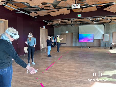 headroom Discovery Workshop Participants in VR