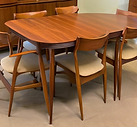 mid-century modern dining room set_edite