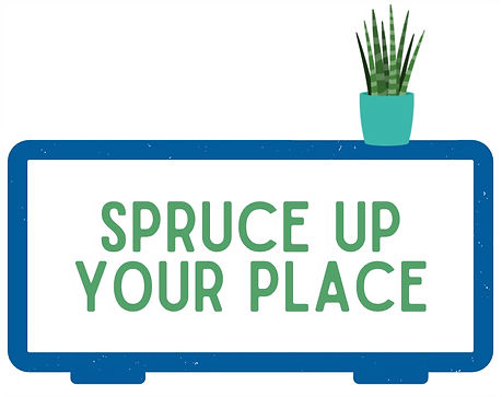 Spruce Up Your Place logo