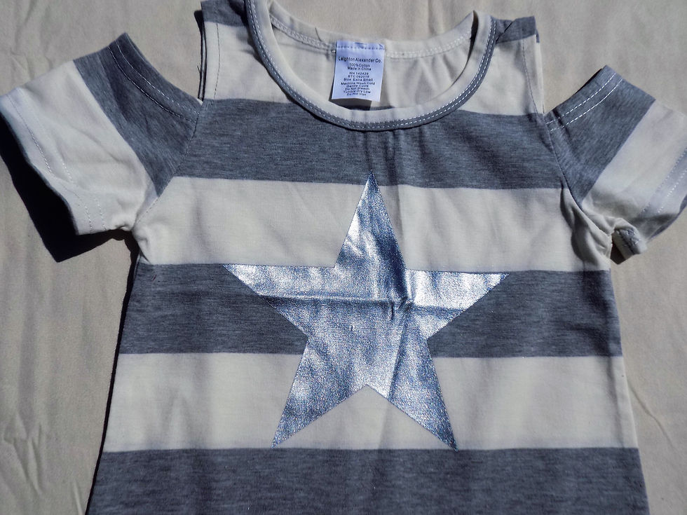 Thumbnail: Gray Silver Star Pants Set - R