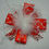 Thumbnail: Red, White Ribbons and Feathers Headband - R