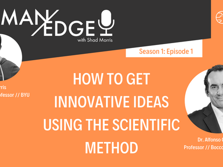 S1:E1 How to Get Innovative Ideas Using the Scientific Method with Alfonso Gambardella