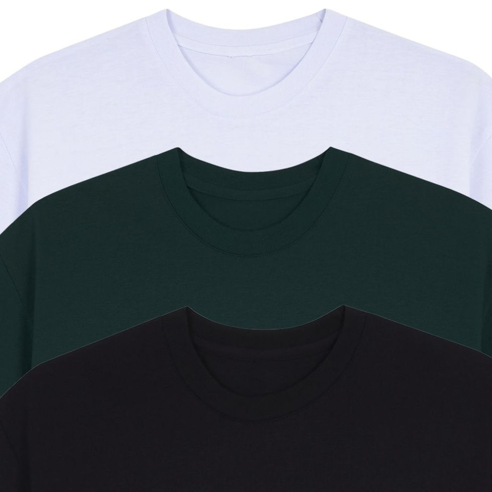 oversized round neck