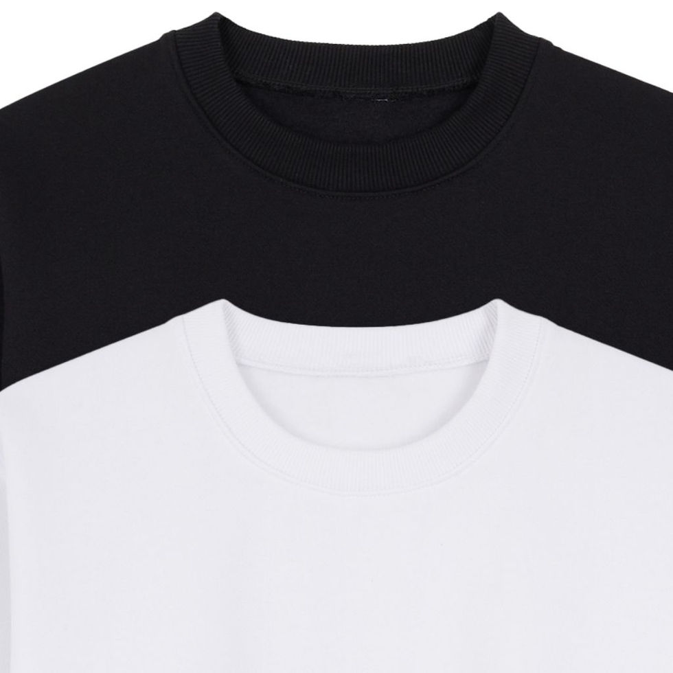 round neck sweatshirt zoom in