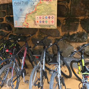 Прогулка на велосипеде с видом на закат в The Oberoi Mauritius