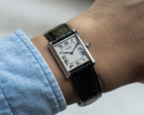 Cartier Tank Louis in platinum CPCP 
