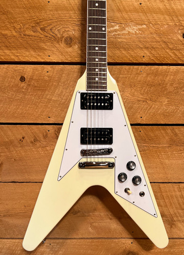 Gibson 70's Flying V - Classic White w/Case | Magdon Music