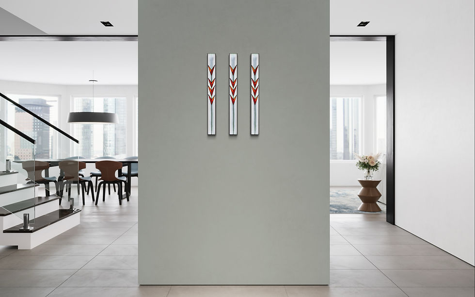 Thumbnail: Art Deco Wall Sconce Tiffany Glass Accent Lighting Interior Décor Idea