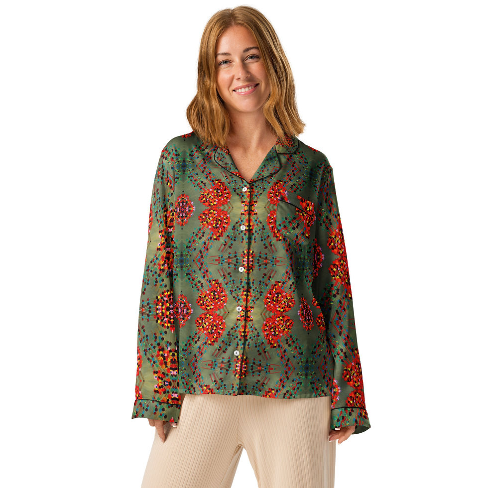 Thumbnail: MZL :: Azadi Women’s Long Sleeve Pajama Top