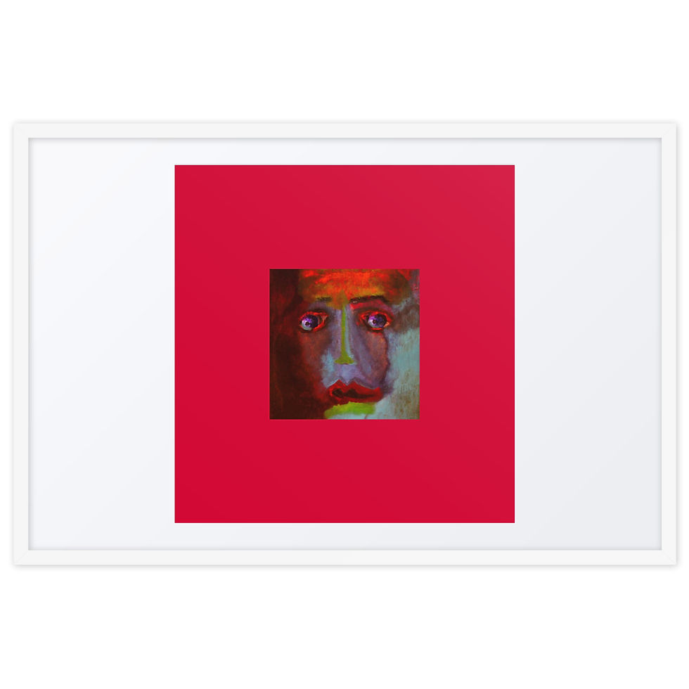 Thumbnail: MZL :: Despair Matte Paper Framed Poster w/ Mat