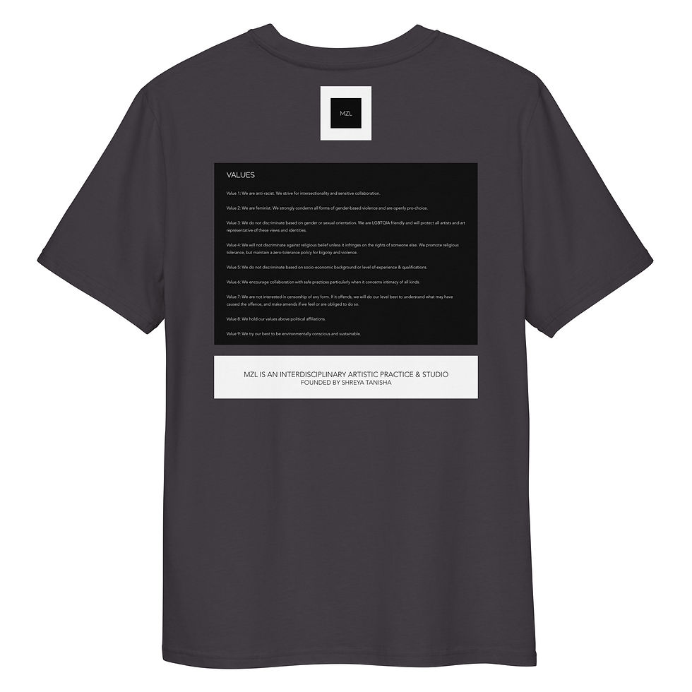 Thumbnail: MZL Studio Values :: Unisex Organic Cotton T-Shirt