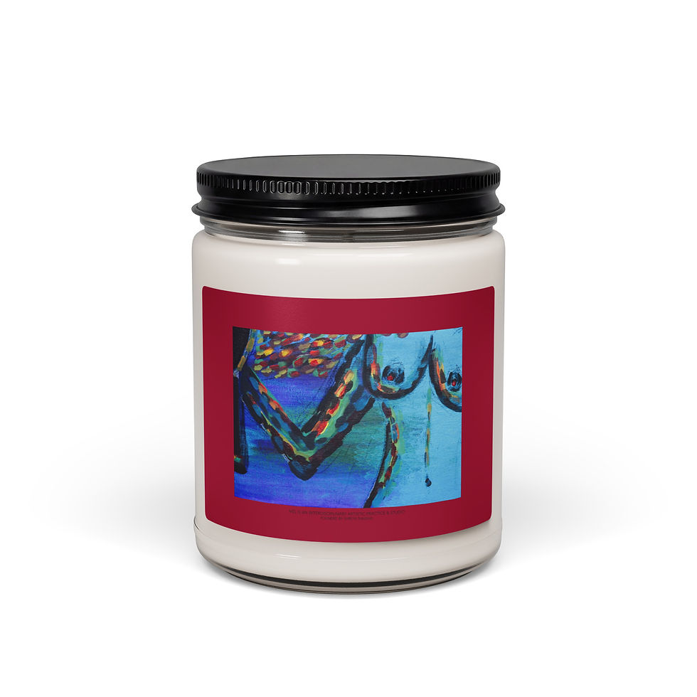 Thumbnail: MZL :: Blue Fire Scented Candle