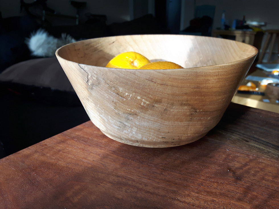Thumbnail: Smooth Maple Fruit Bowl