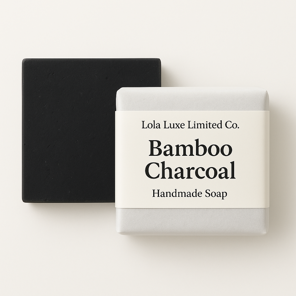 Bamboo Charcoal Detox Handmade Soap Bar