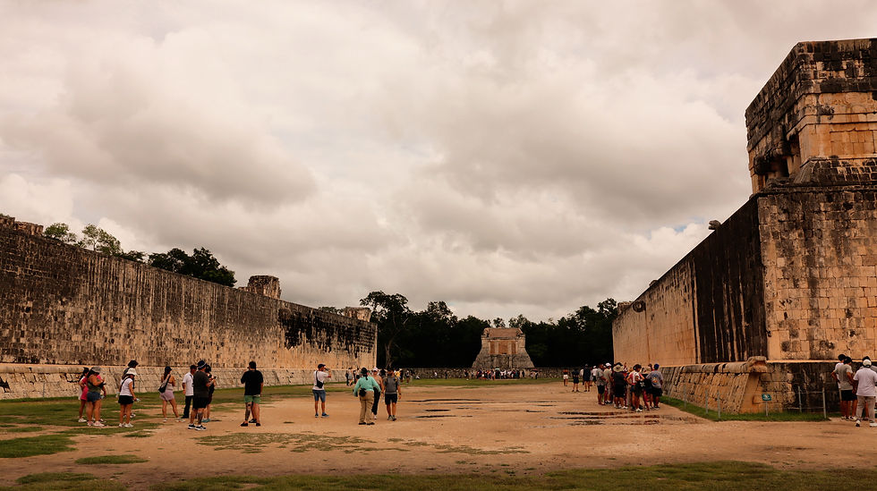 Grote Balspelbaan in Chichén Itzá