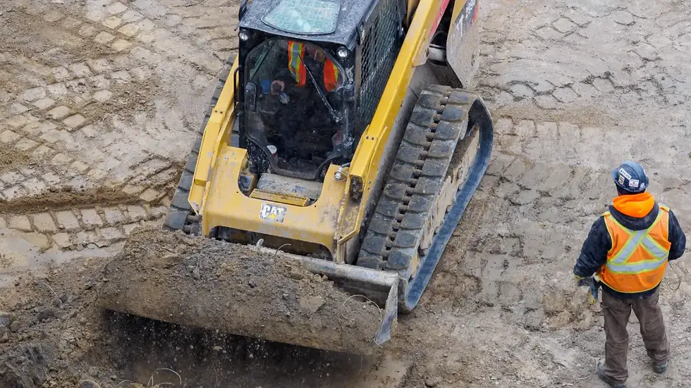 Máquina de terraplanagem usada pronta para vender