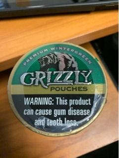 C&T Grizzly Wintergreen Pouches 5/1ct