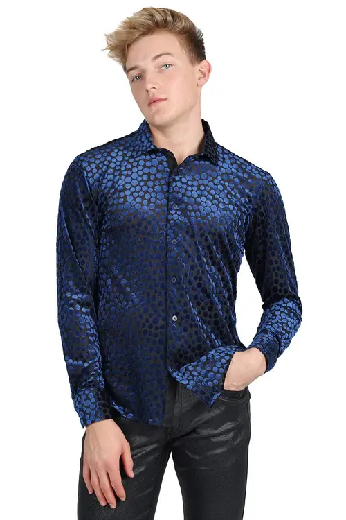Thumbnail: Polka Couture Long Sleeve Shirt