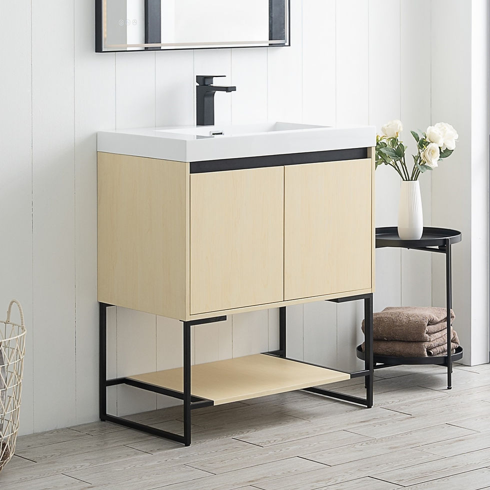 Thumbnail: Porto 30″ Combo: Vanity with Acrylic Sink