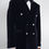 Thumbnail: Premium Mens Velvet Double Breasted Tuxedo Groom Suit Metal Button Point Stitche