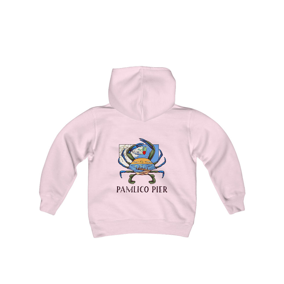 Thumbnail: Crab Hoodie for Youth 