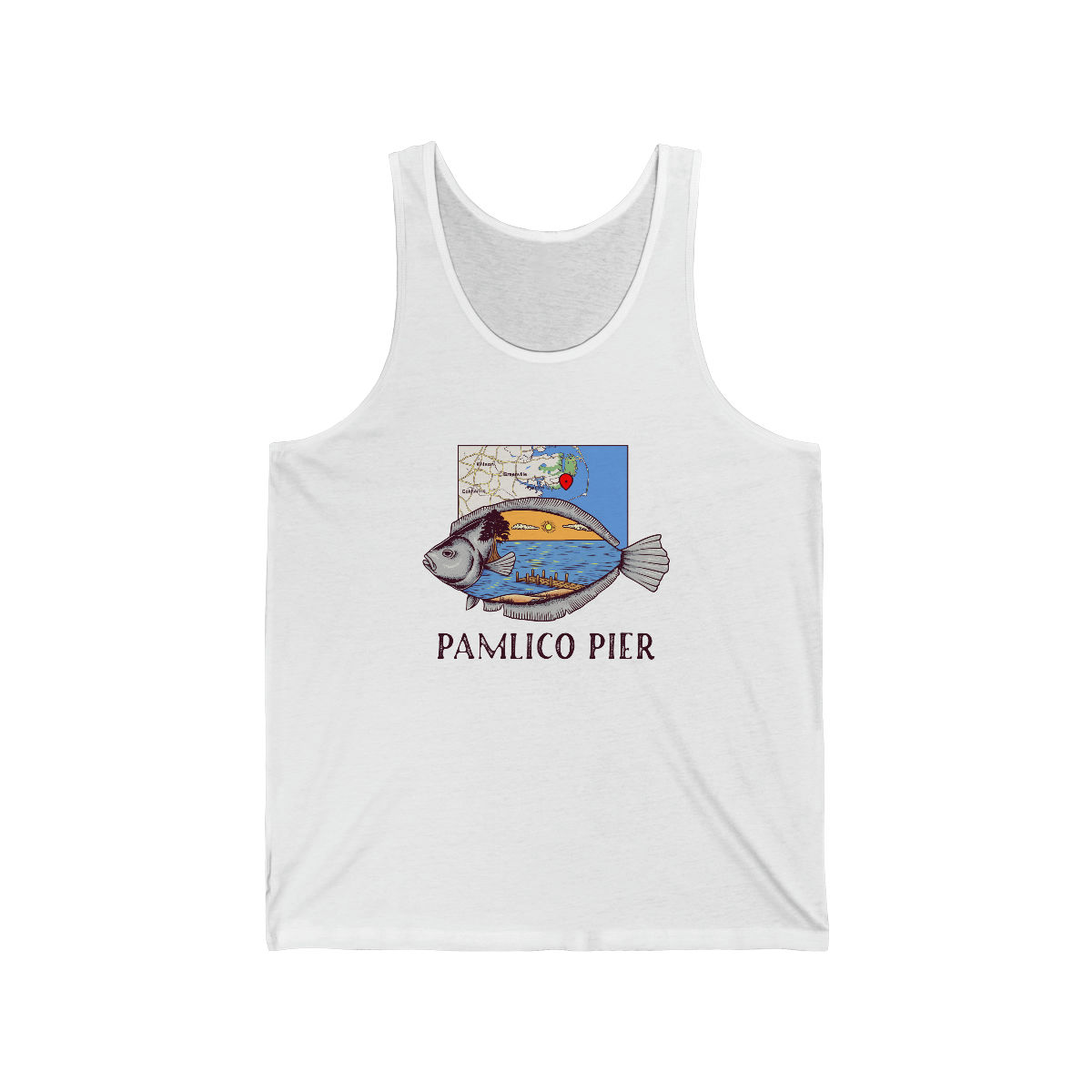 Pamlico Pier Flounder Tank