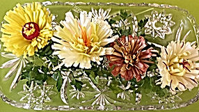 Leek Garnish / vegetable decoration