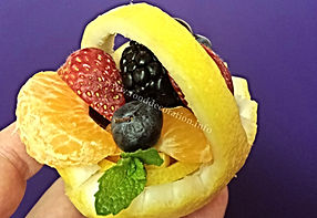 Lemon garnish / food decorations
