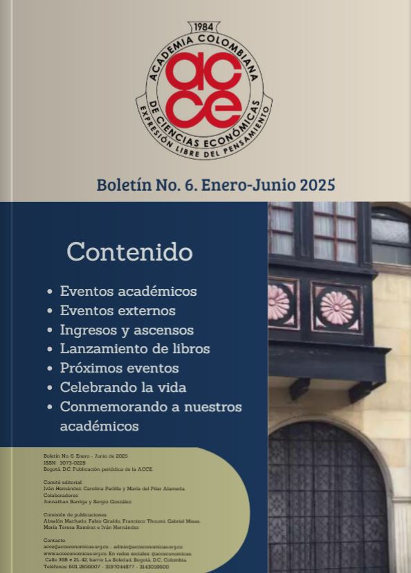 Boletín ACCE No. 6. Enero - junio de 2025