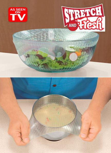 縮圖：矽膠保鮮膜 (4件裝)