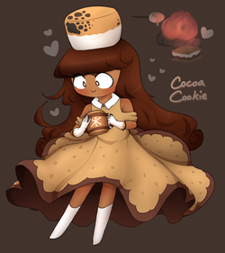 cocoa cookie smore