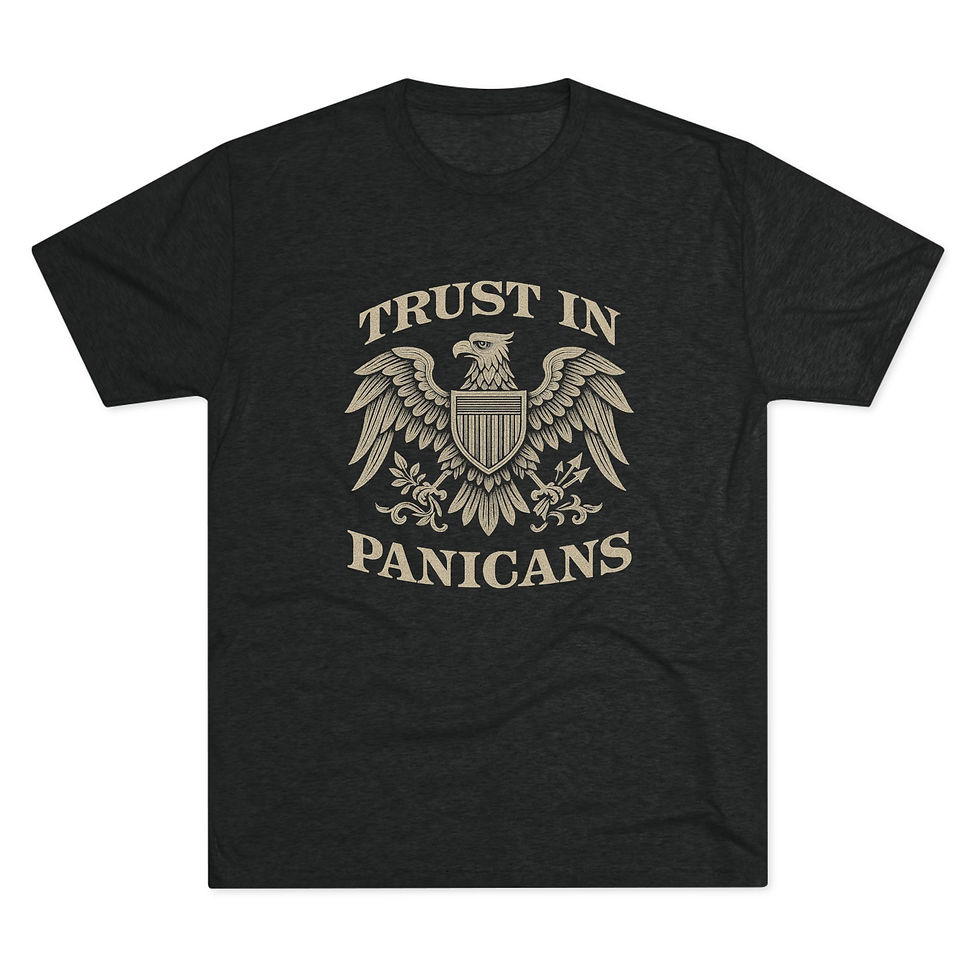 Trust In Panicans Tri-Blend Tee