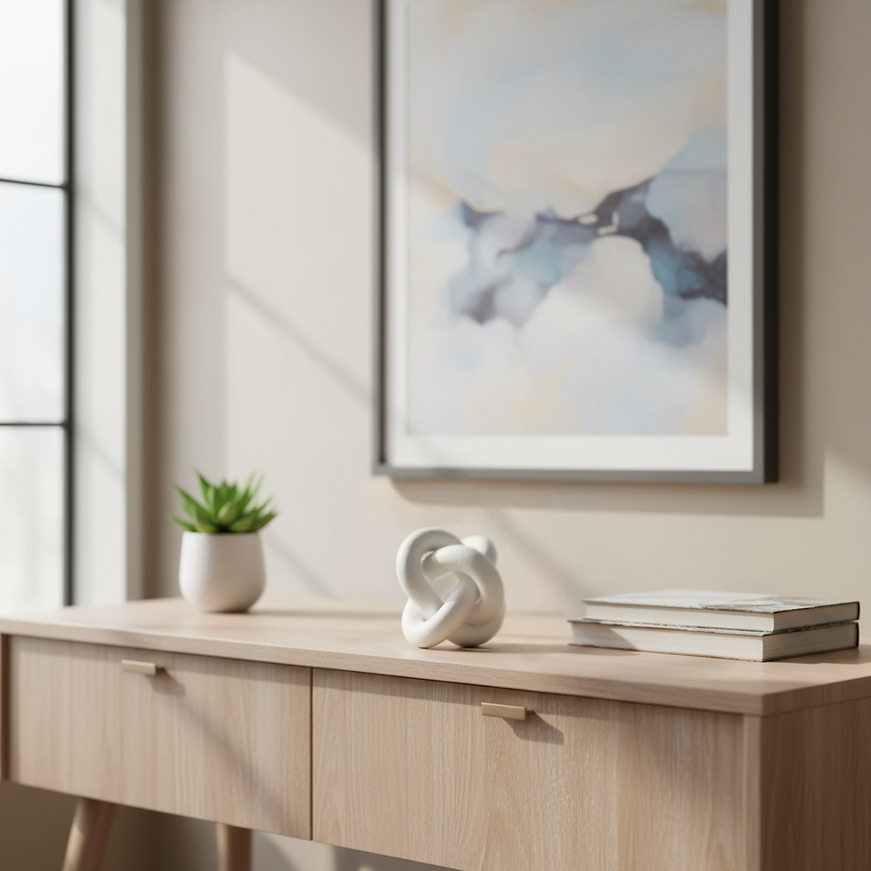 Miniatura: NUDO DE MADERA 3 ESLABONES BLANCO