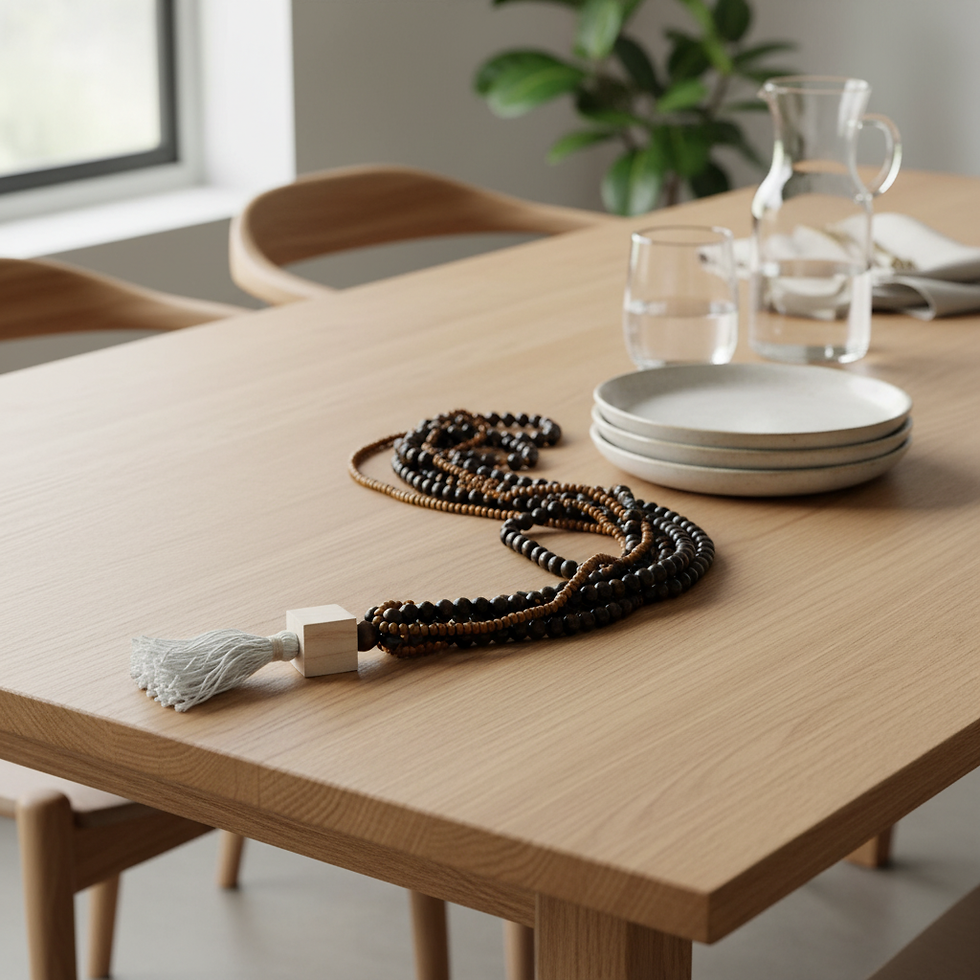 Miniatura: COLLAR DE MESA CAFE MIXTO