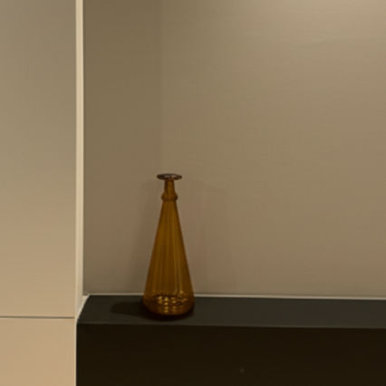 Miniatura: JARRON VIDRIO TRIANGULAR