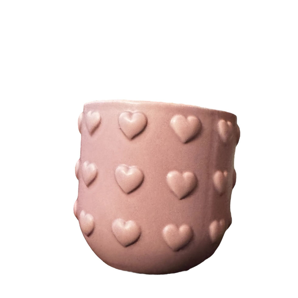 Miniatura: Maceta corazones