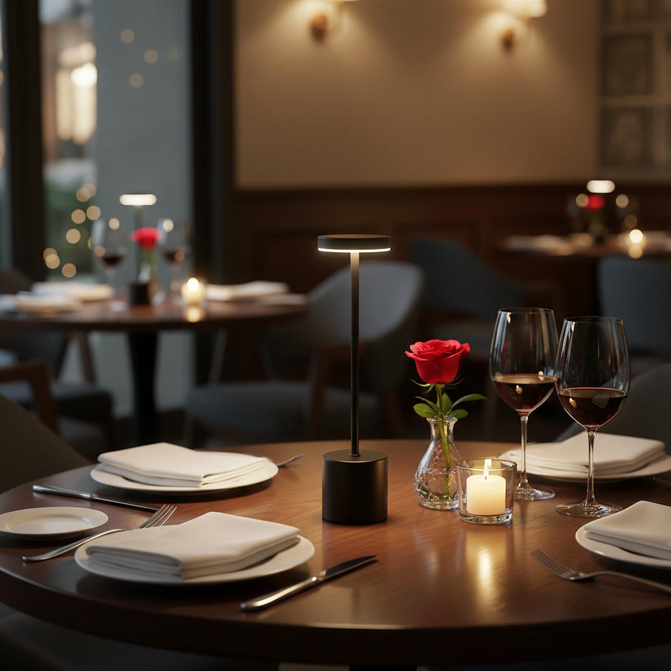 Miniatura: LAMPARA LARGA CABEZA PLANA NEGRA