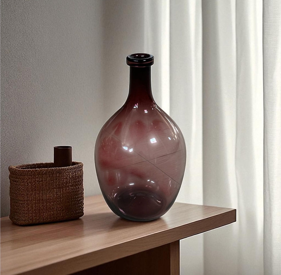 Miniatura: JARRON VIDRIO MEDIANO