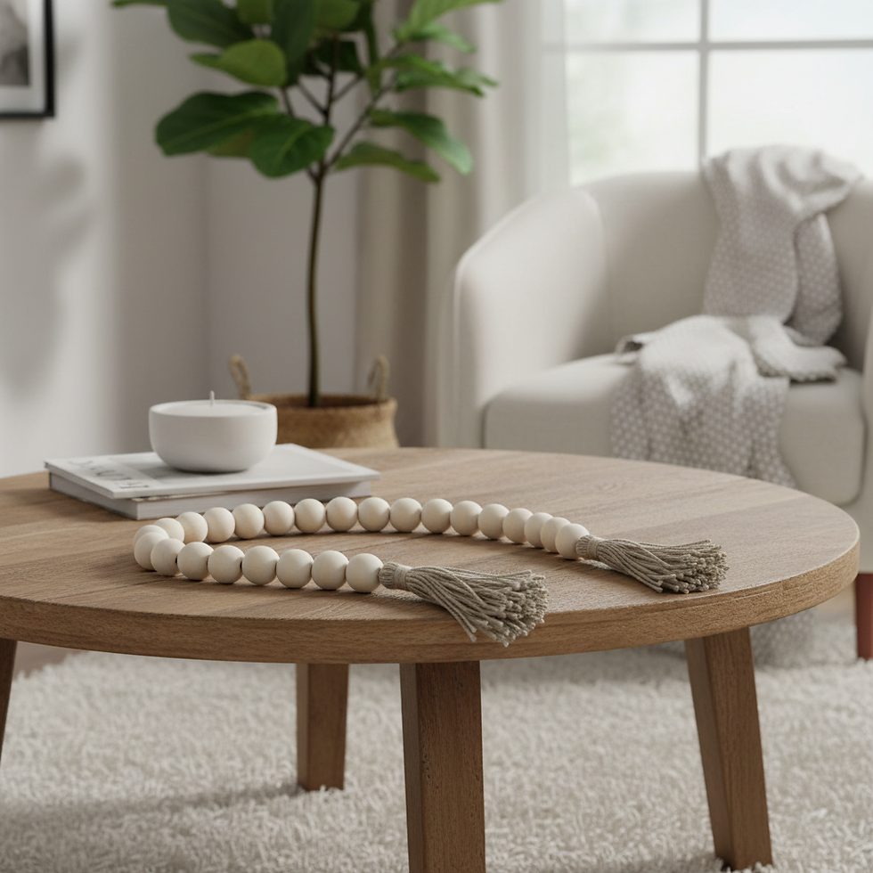Miniatura: Collar de Mesa Esferas Grandes