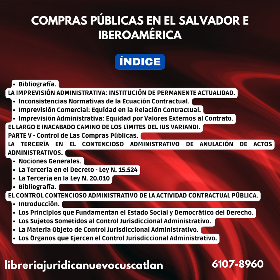Miniatura: Compras Públicas en El Salvador e Iberoamérica, CUSCATLECA